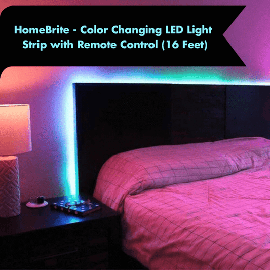 HomeBrite - Color Changing LED Strip with Remote Control (5 meters)