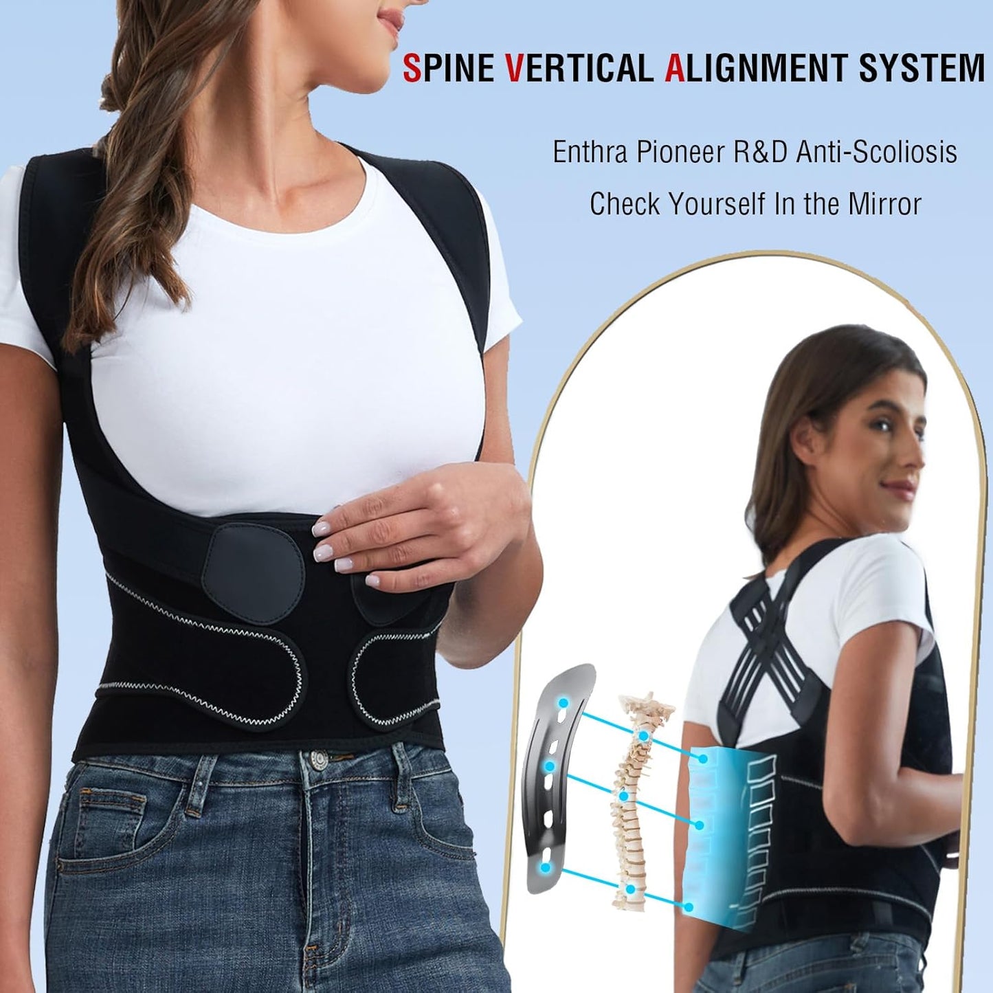 Comfy Posture Perfector Back Brace