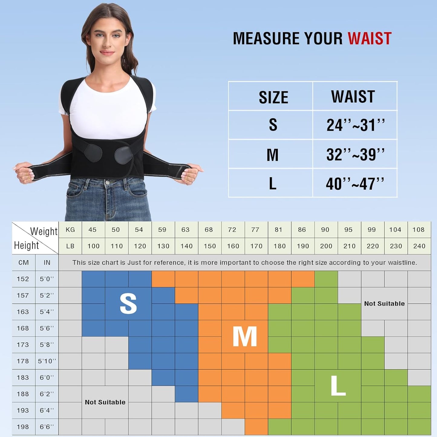 Comfy Posture Perfector Back Brace