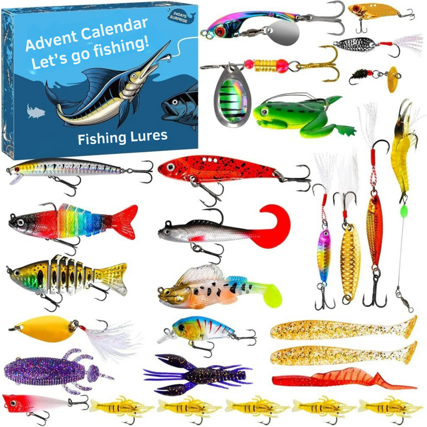 Fishing Fun Countdown Calendar
