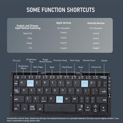 Pocket-Sized Bluetooth Keyboard