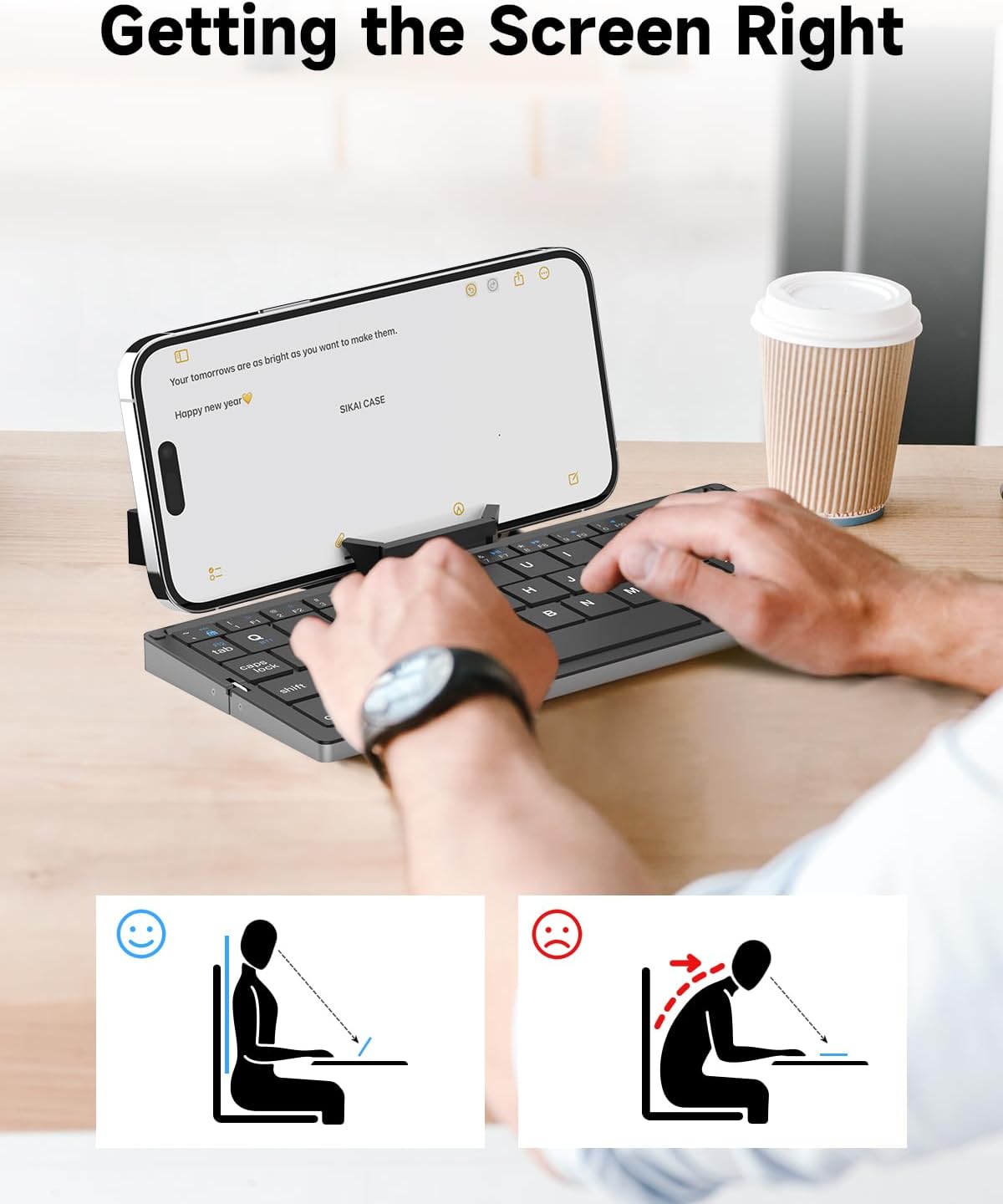 Pocket-Sized Bluetooth Keyboard