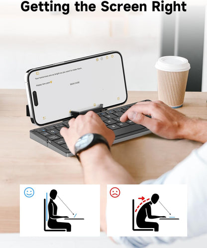 Pocket-Sized Bluetooth Keyboard